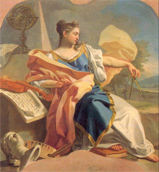 Mura, Francesco de Allegory of the Arts